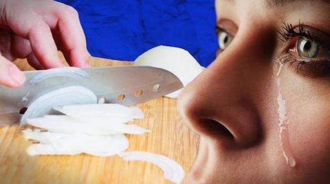 couper un oignon sans pleurer