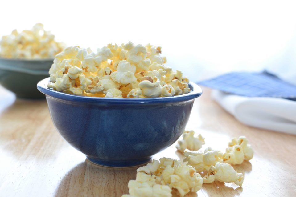 pop-corn au micro-ondes